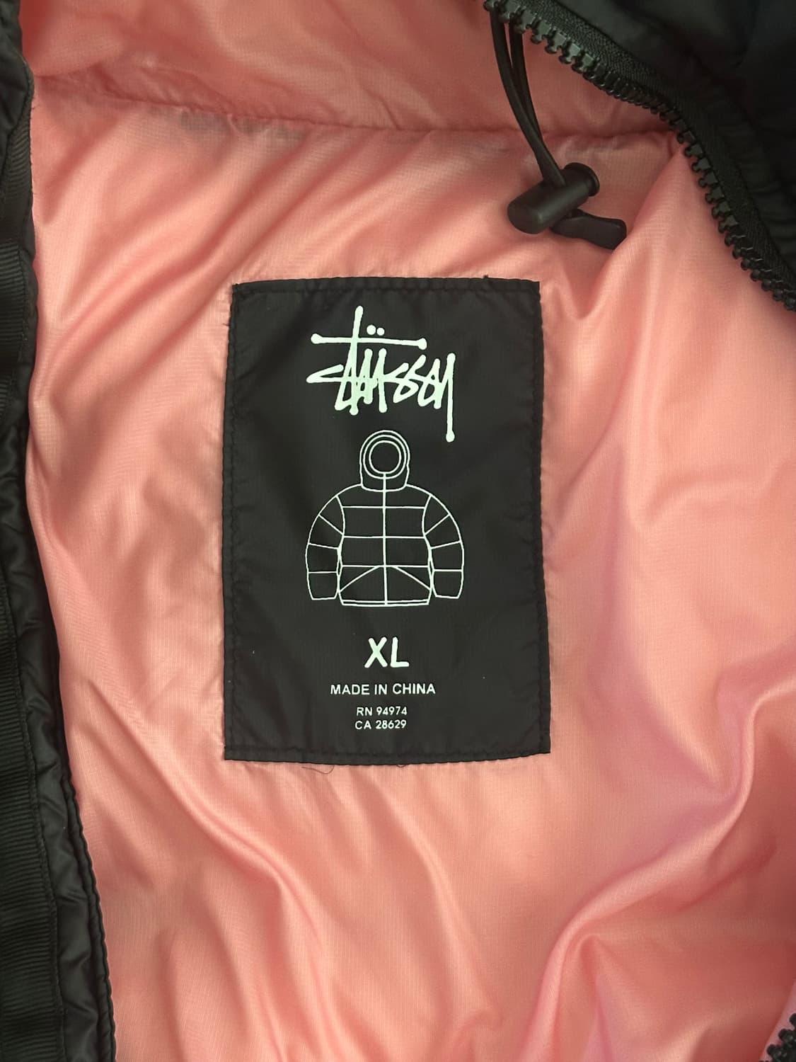 스투시 마이크로 립스탑 다운 파카 상품이미지2