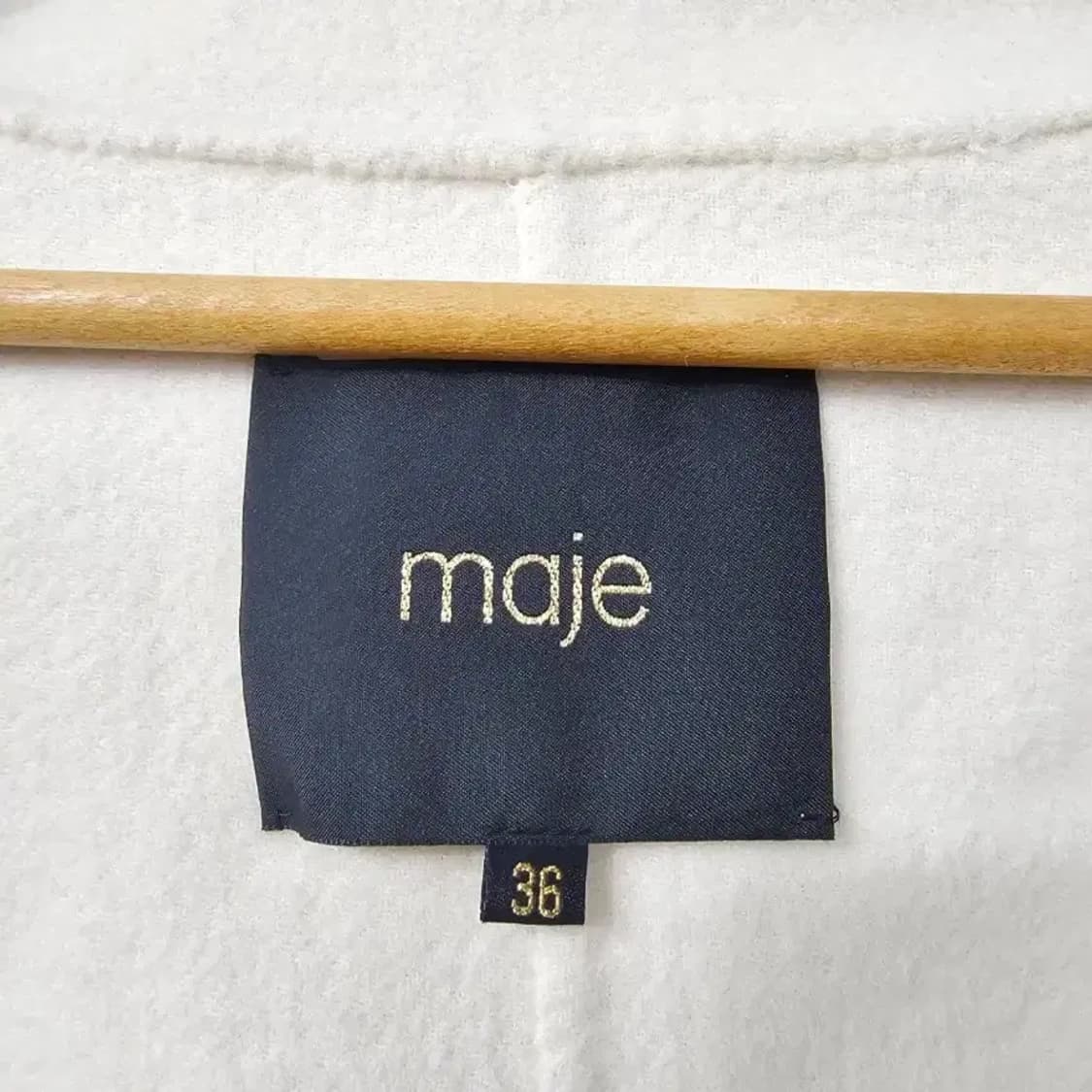 한섬 마쥬 부클 하이넥 벨티드 하프 코트 재킷 55 상품이미지8