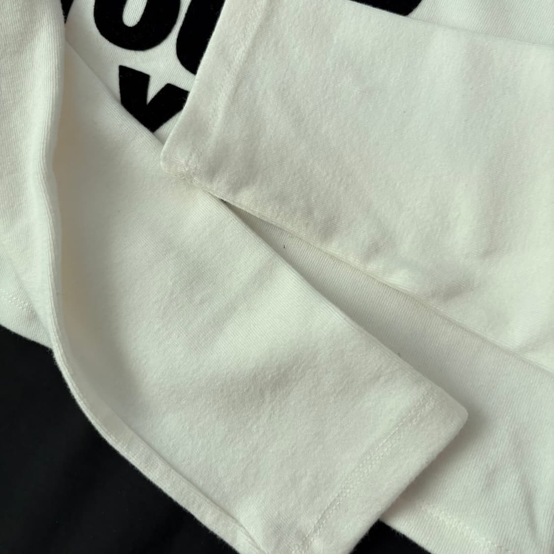 유희 롱 슬리브 화이트 상품이미지3