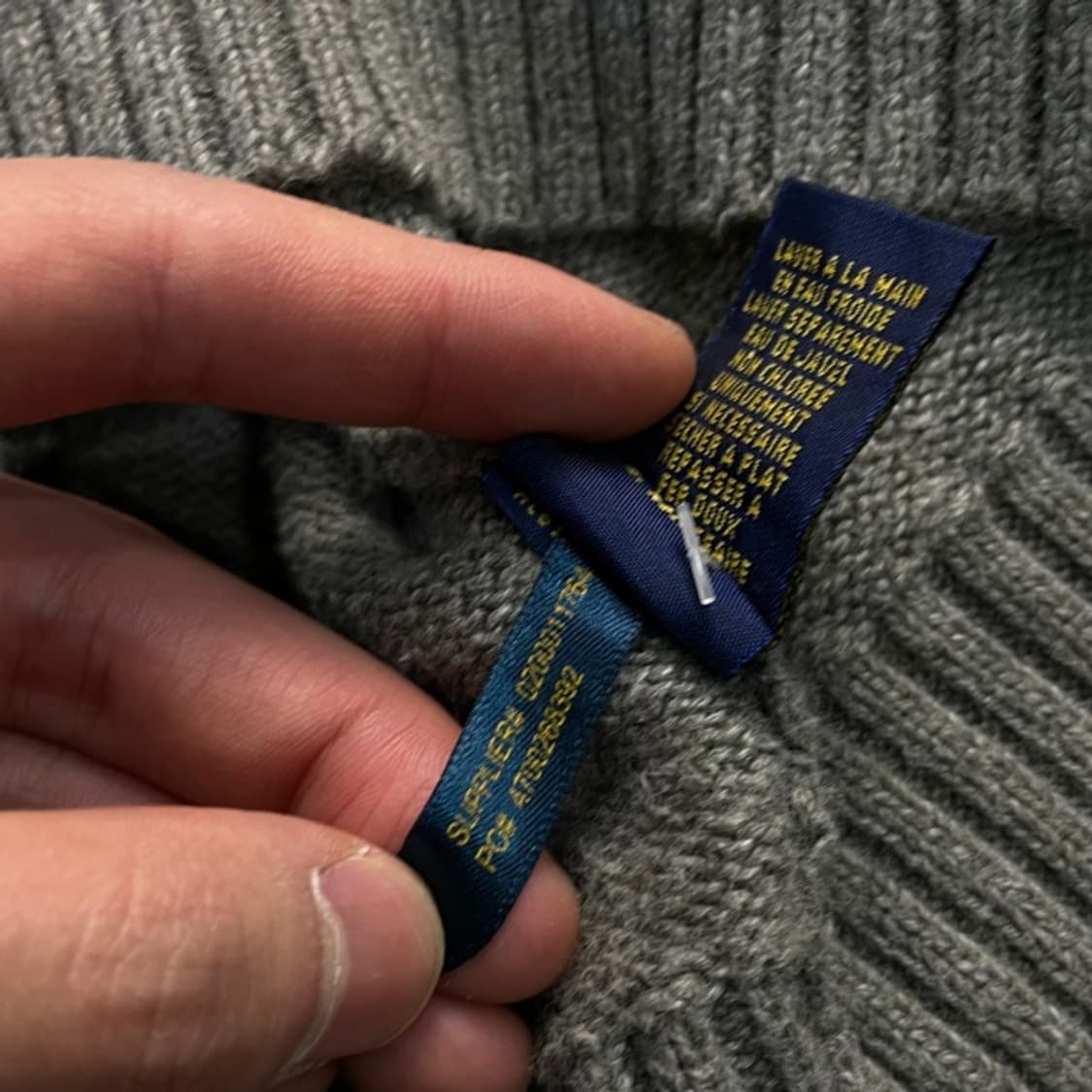 95 폴로 랄프로렌 반버튼 니트 상품이미지4