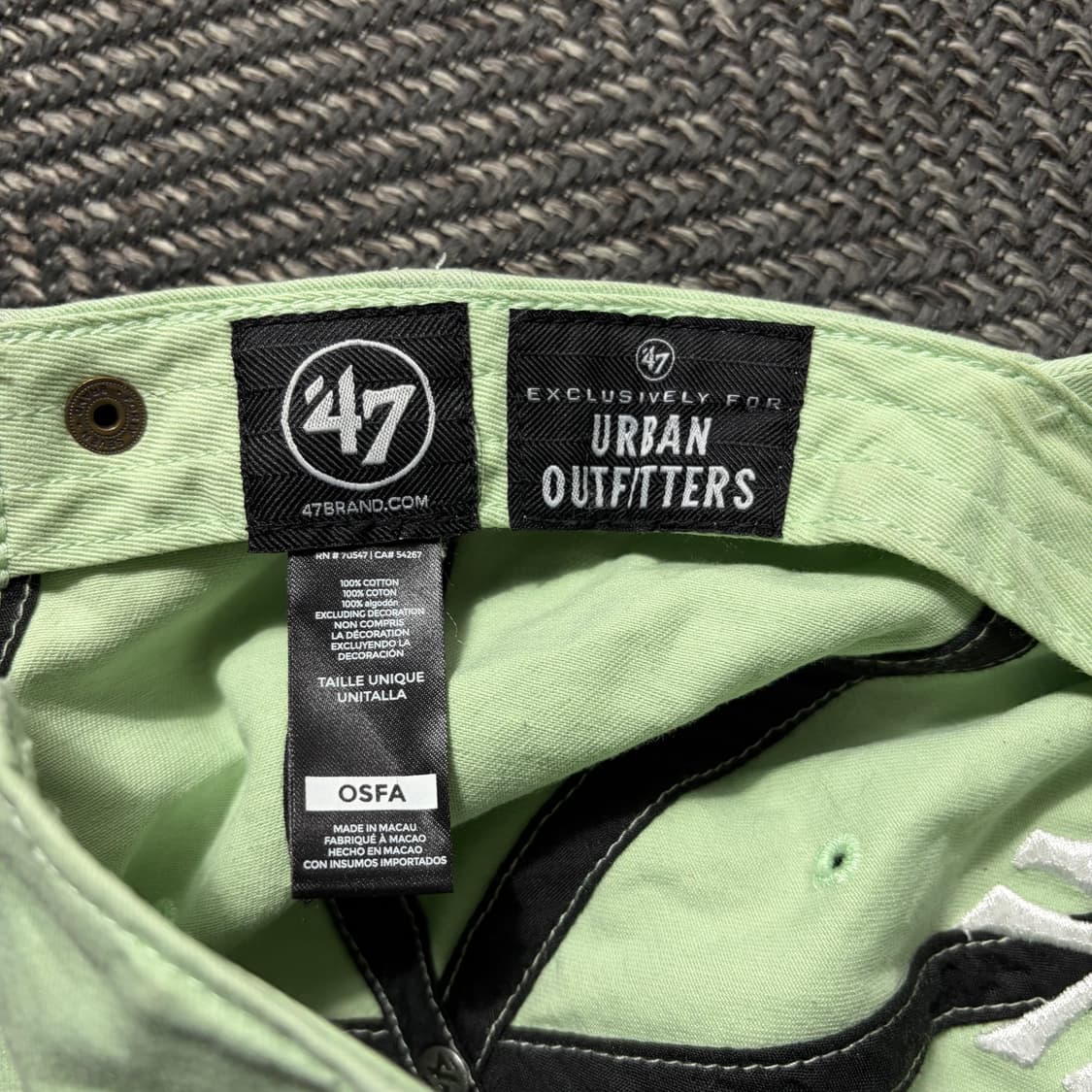 47 NY양키스 클린업 알로에 볼캡(OS) 상품이미지4