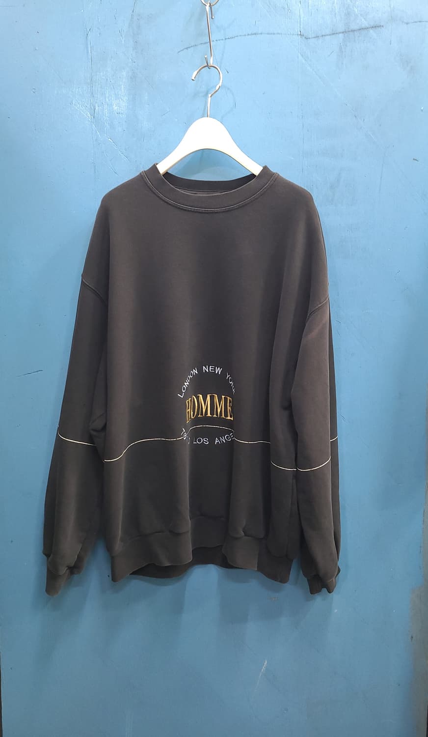 빈티지 발렌시아가 17AW 옴므 맨투맨 상품이미지1