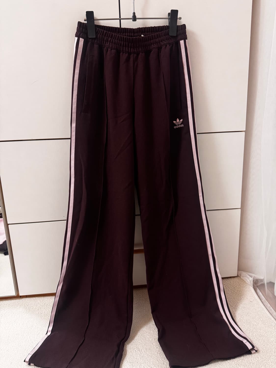 아디다스 핑크 트랙탑 & 바지 세트 상품이미지2