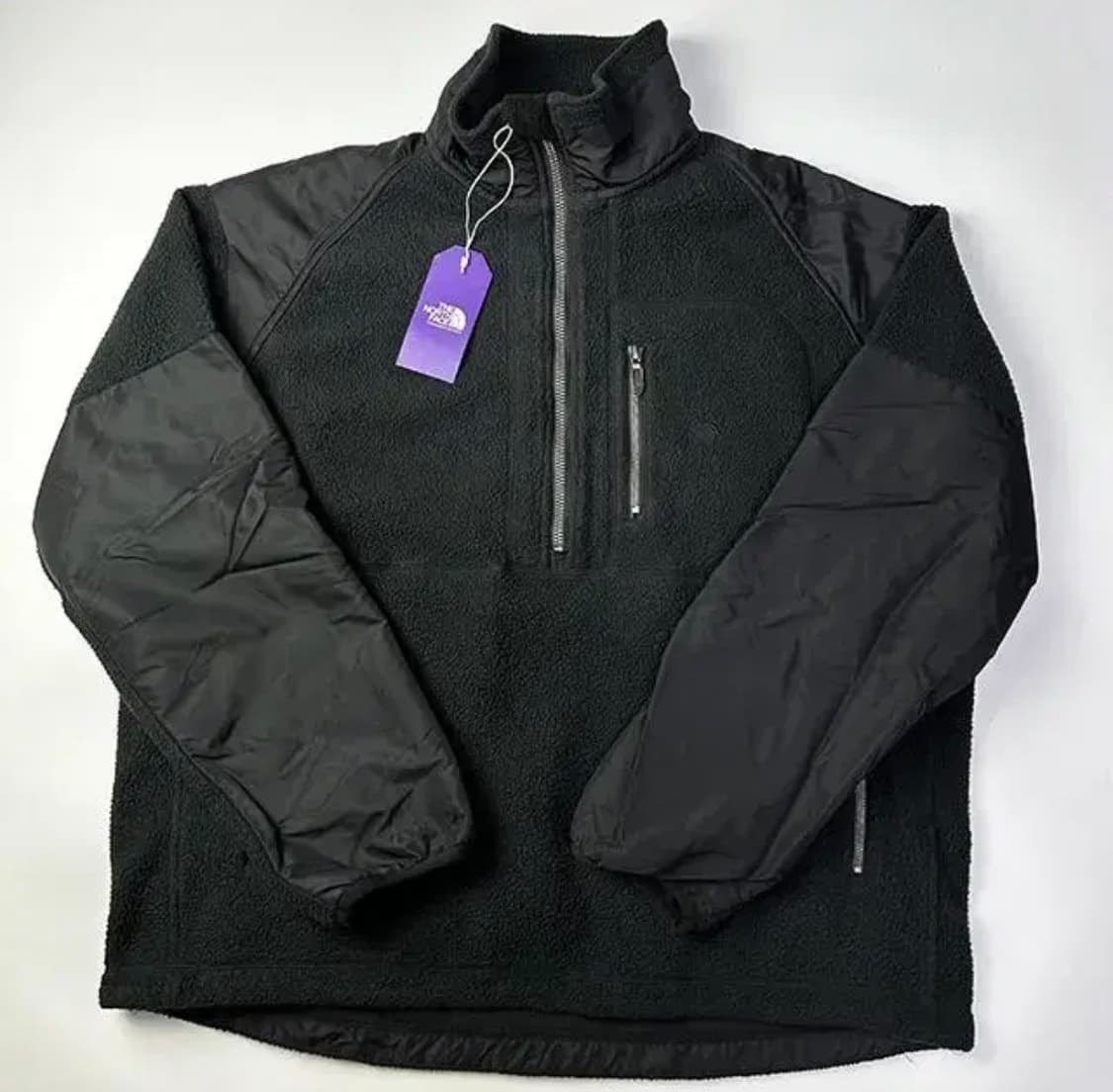 [L]노스페이스 퍼플라벨 플리스 풀오버 하프집업 상품이미지1