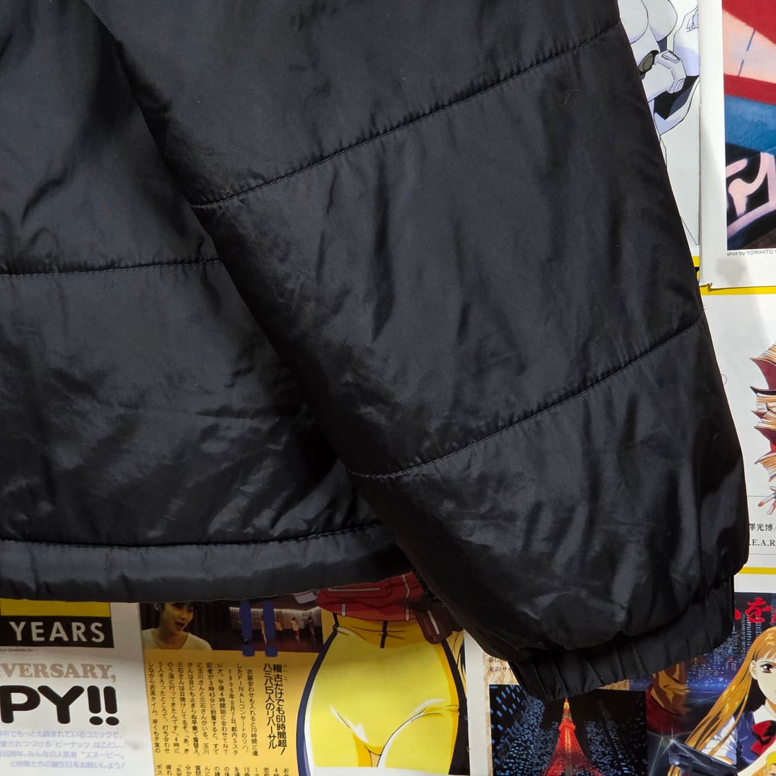 디키즈 오버핏 블랙 로고 경량패딩 점퍼 상품이미지7