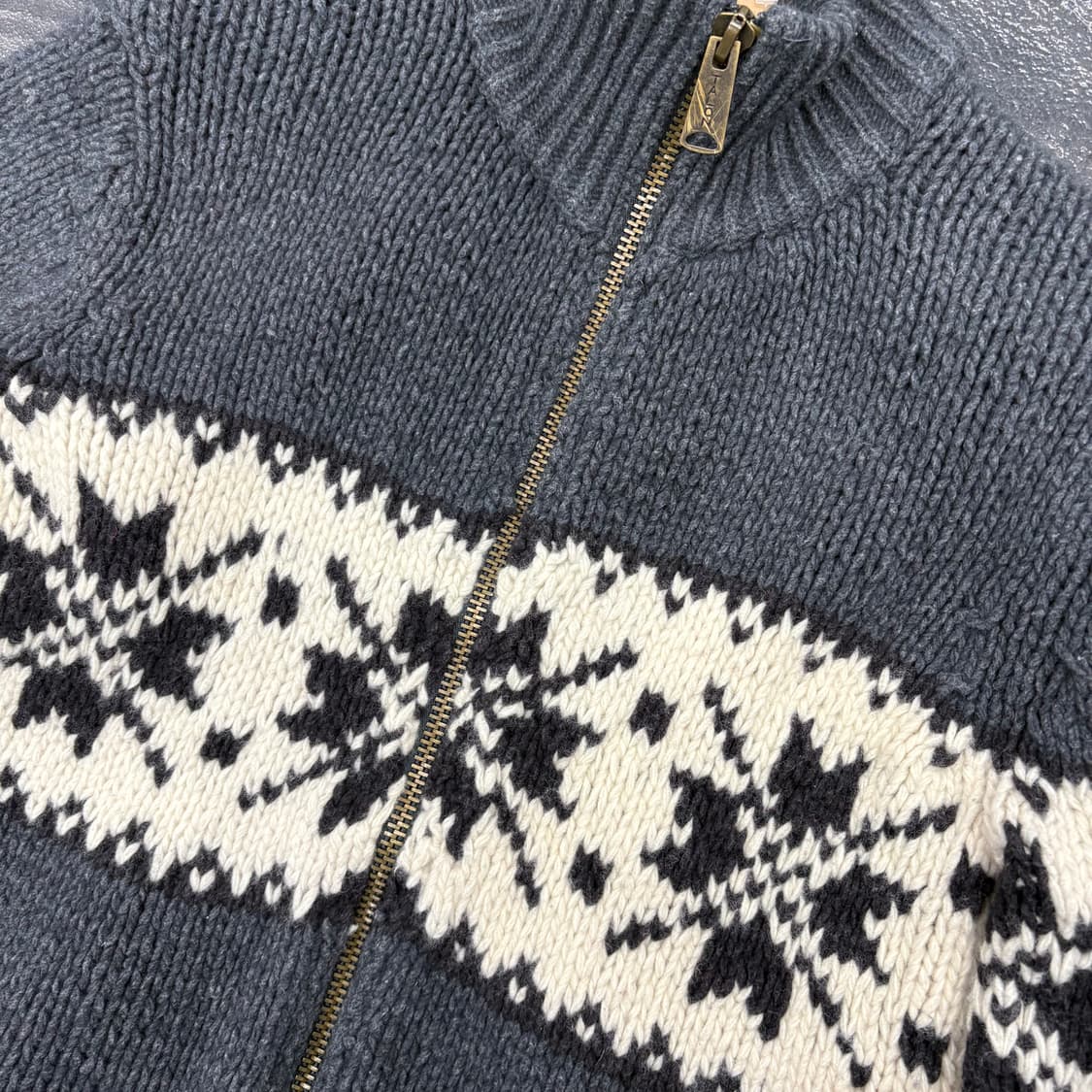 (100)갭니트코위찬집업 상품이미지3