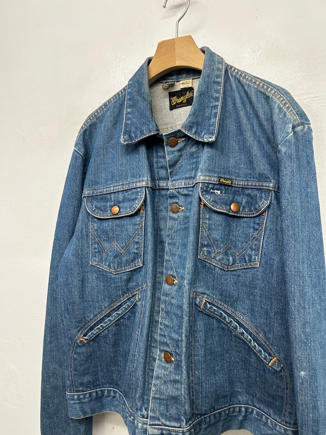 70-80s 랭글러 데님 자켓 (MADE IN USA) 상품이미지2