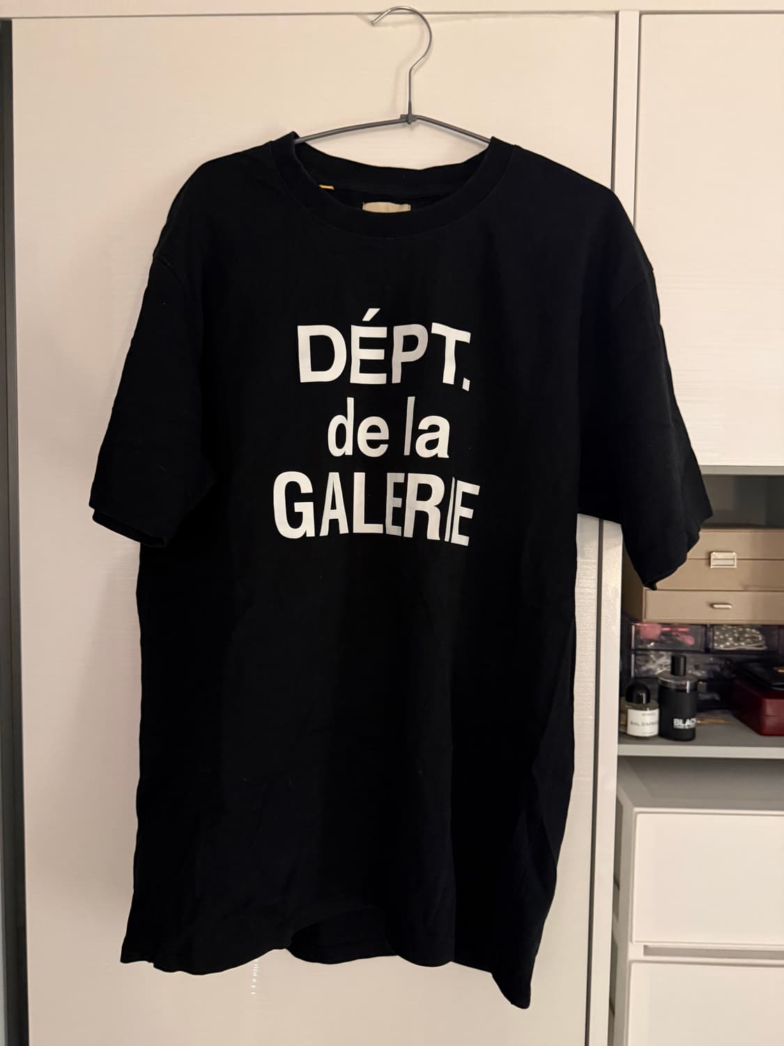갤러리 디파트먼트 로고 반팔 사이즈2 블랙 상품이미지1