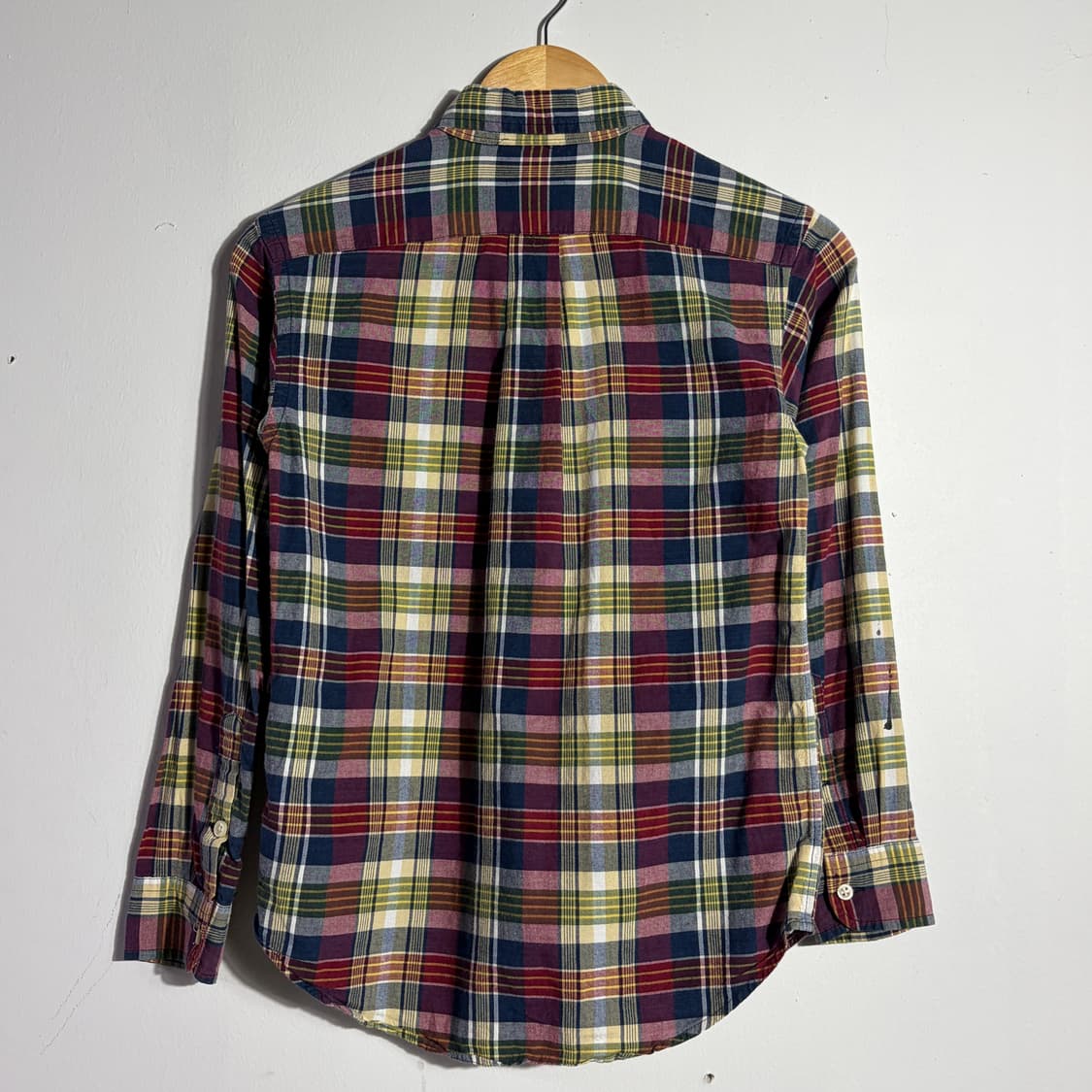 폴로 랄프로렌 빈티지 멀티 타탄 체크 버튼다운 셔츠 (무료배송) 상품이미지4