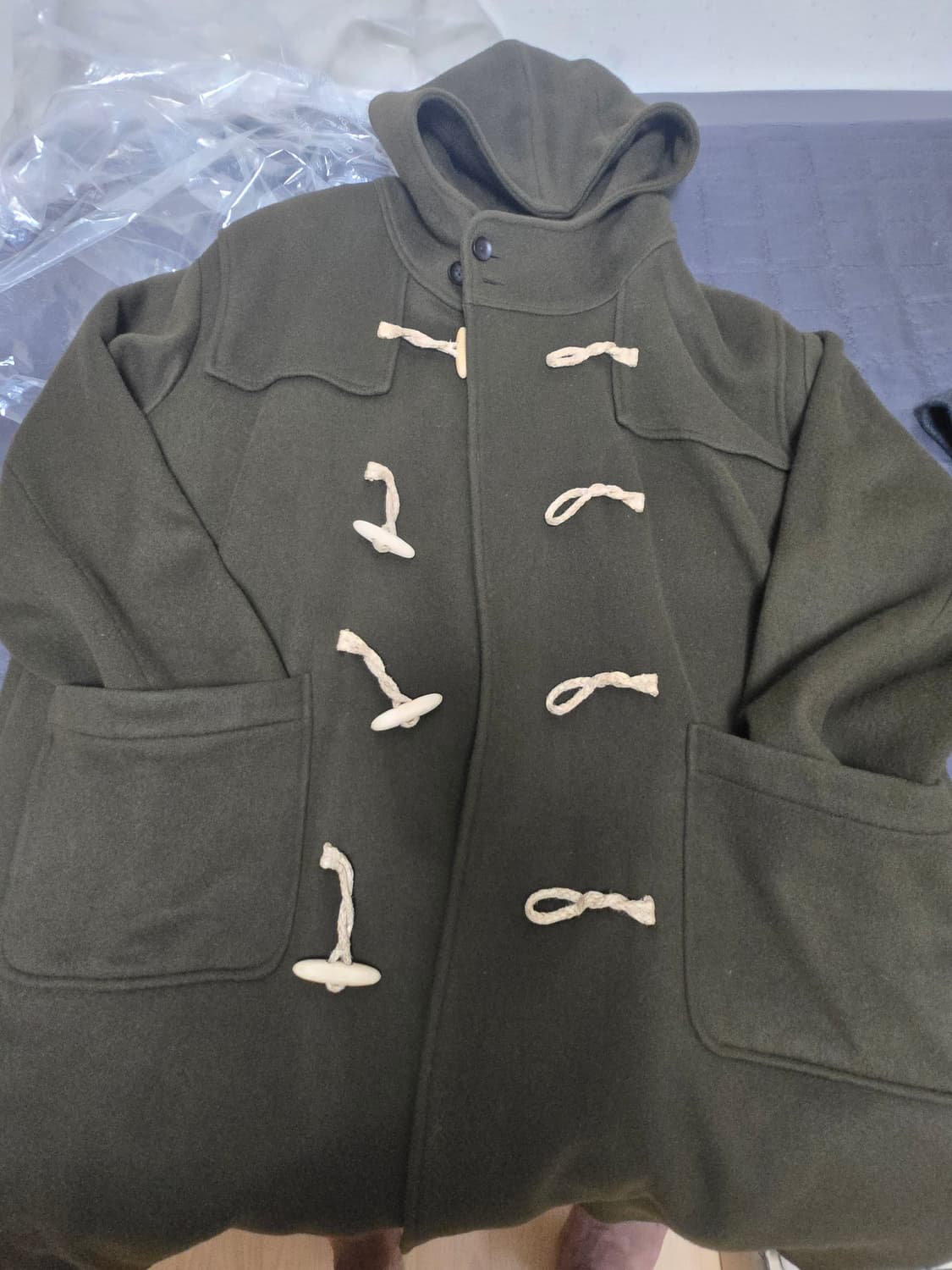 [2size] 말렌 더플코트브라운 상품이미지2