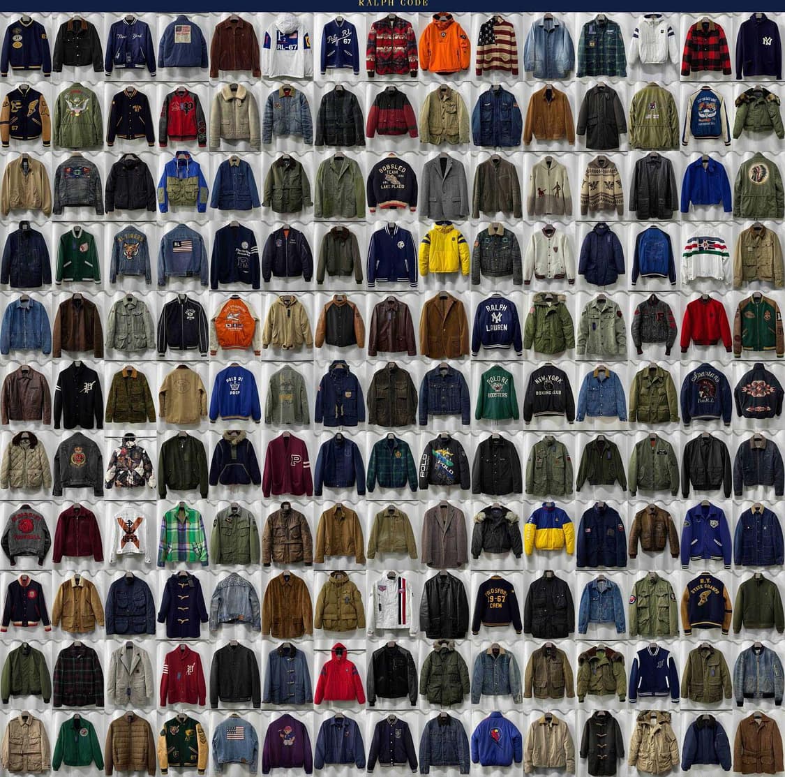 폴로 랄프로렌 아카이브 165피스 아우터 아트웍 액자 상품이미지2