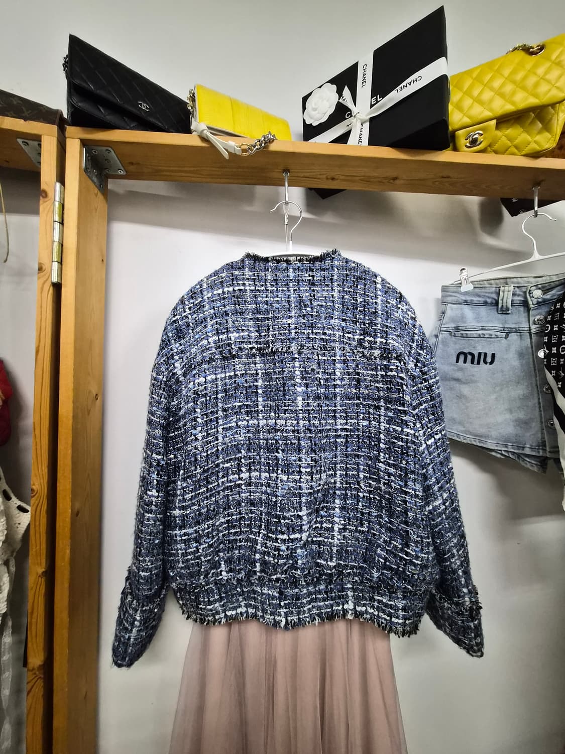 자라 아방 트위드 점퍼 상품이미지8