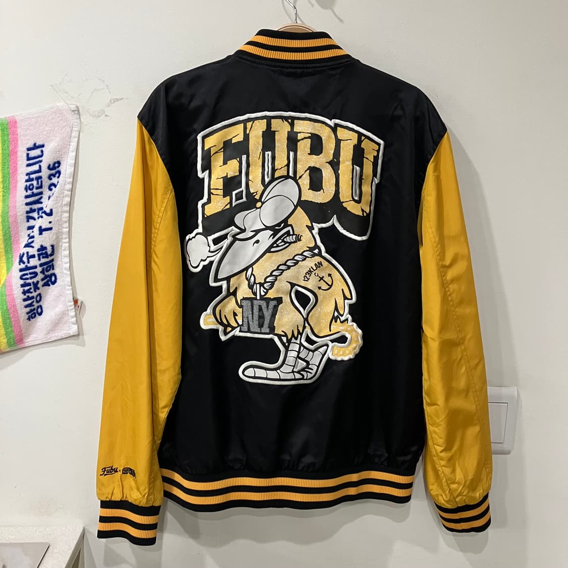 546 푸부 후부 123클랜 바시티 스타디움 자켓 상품이미지2