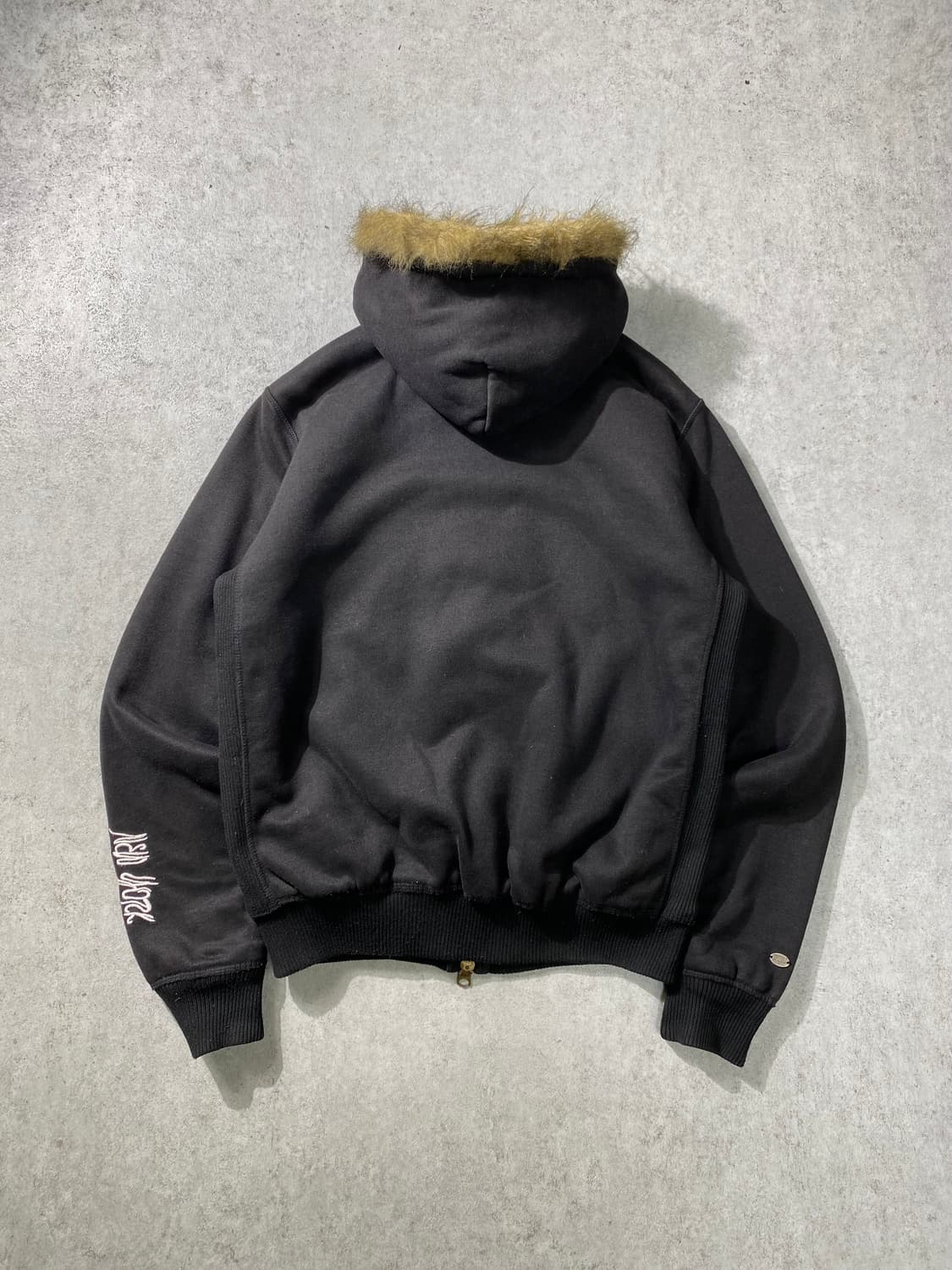 [L] Abercrombie 아베크롬비 퍼 라이닝 후드집업 상품이미지6