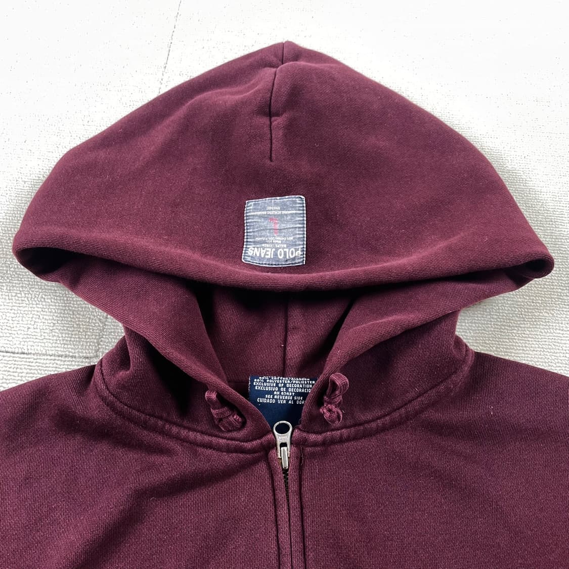 (L) 폴로 후드 집업 상품이미지2