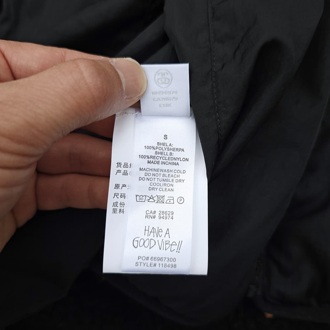 스투시 8볼 쉐르파 리버서블 자켓 오렌지 상품이미지10