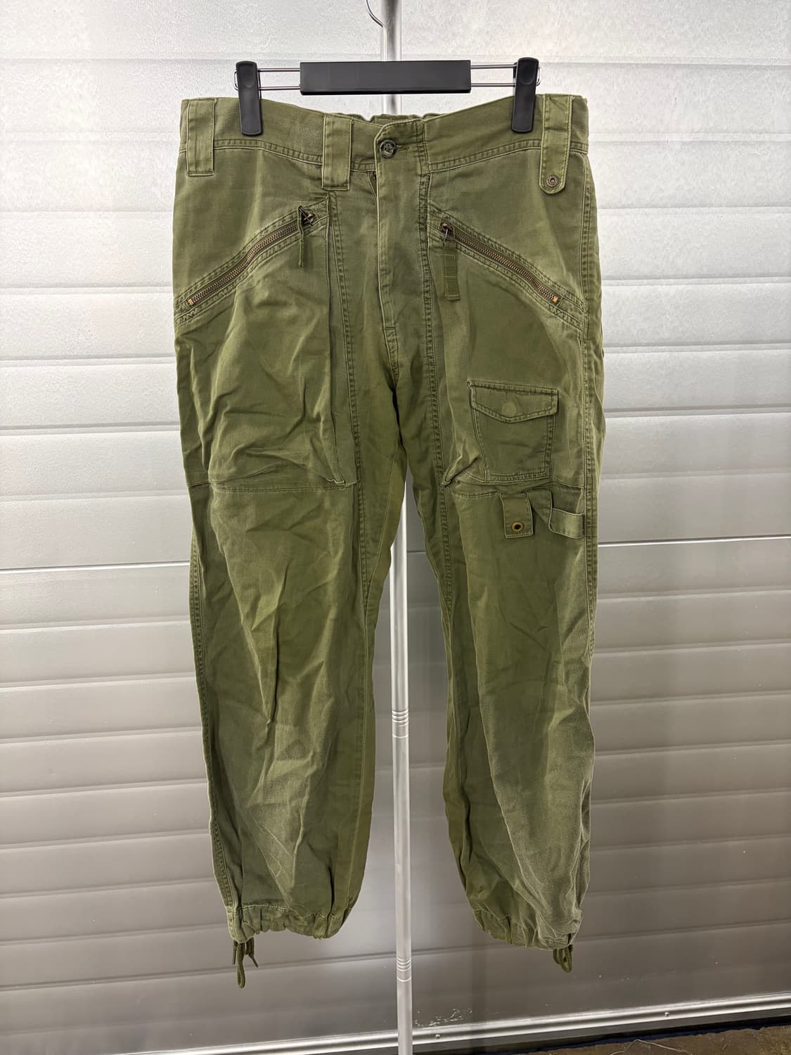 Diesel 밀리터리 올리브 카고 바지 28 상품이미지2