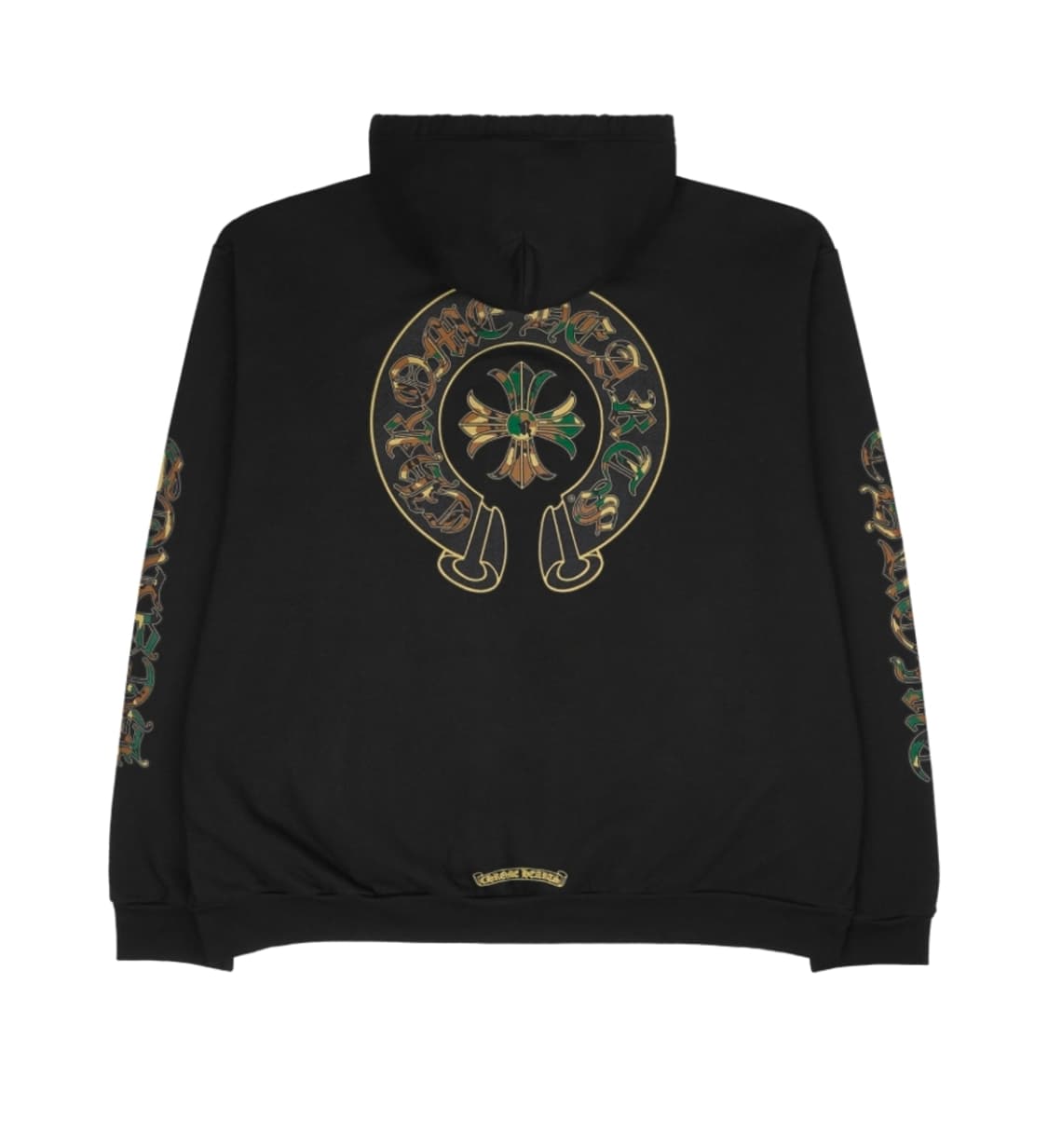 [L] 크롬하츠 카모 홀스슈 후드 블랙 상품이미지1