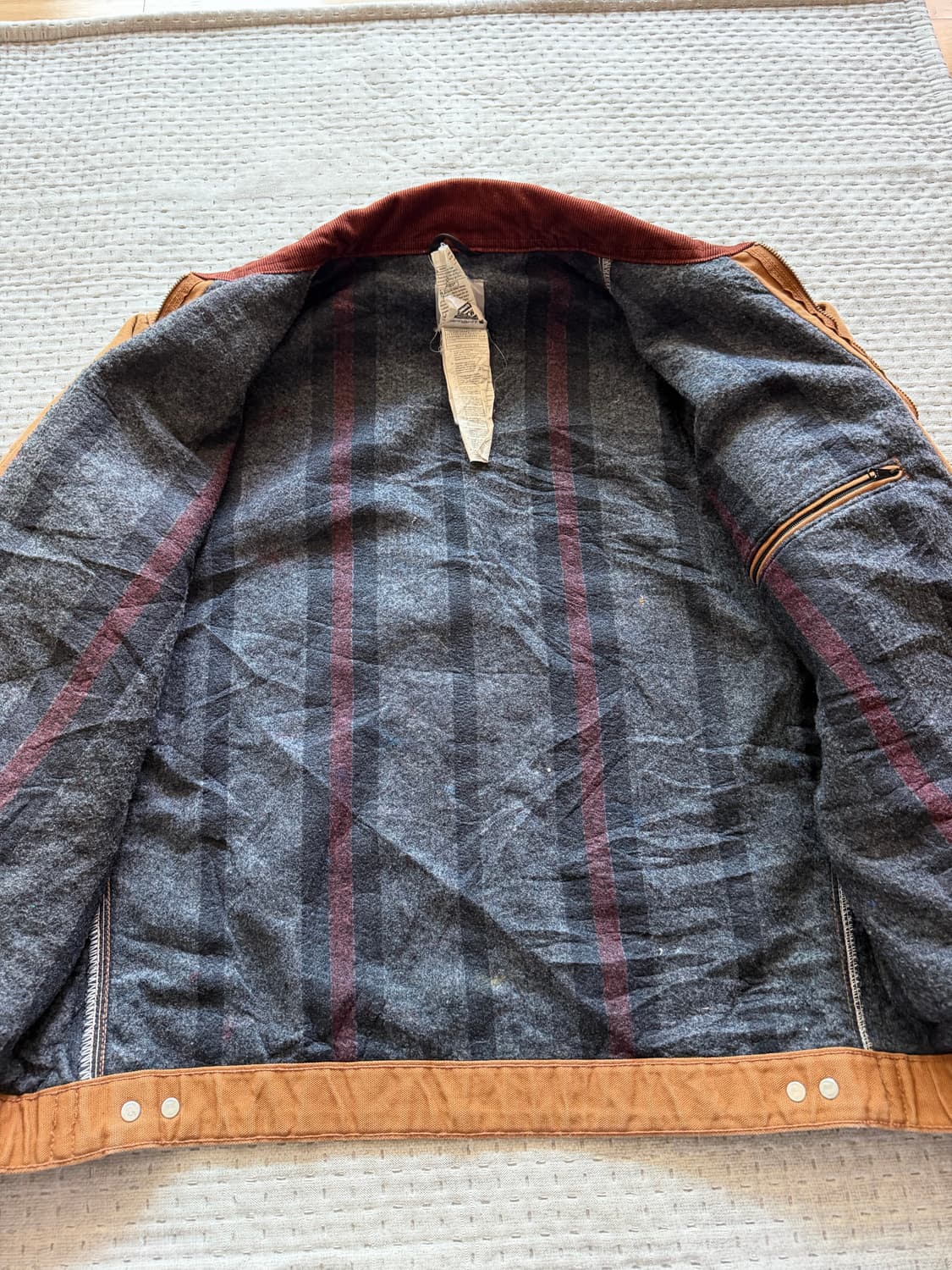 [L] 칼하트 디트로이트 자켓 j001 브라운 상품이미지3