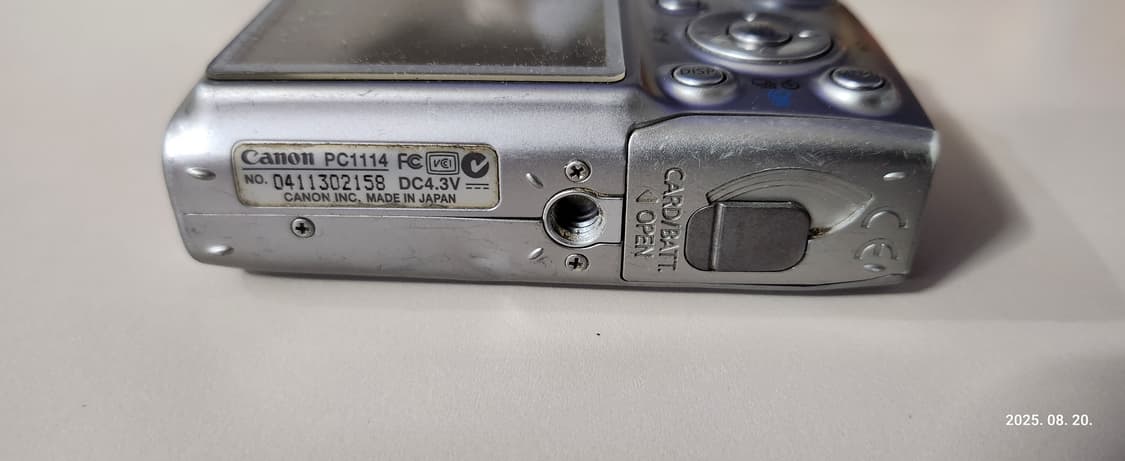 CANON IXY DIGITAL 600 빈티지 디지털카메라 상품이미지5