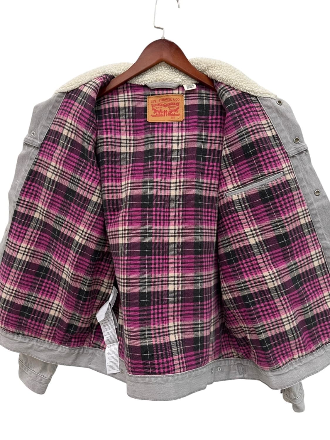 리바이스 쉐르파 그레이 (L~XL) 상품이미지8