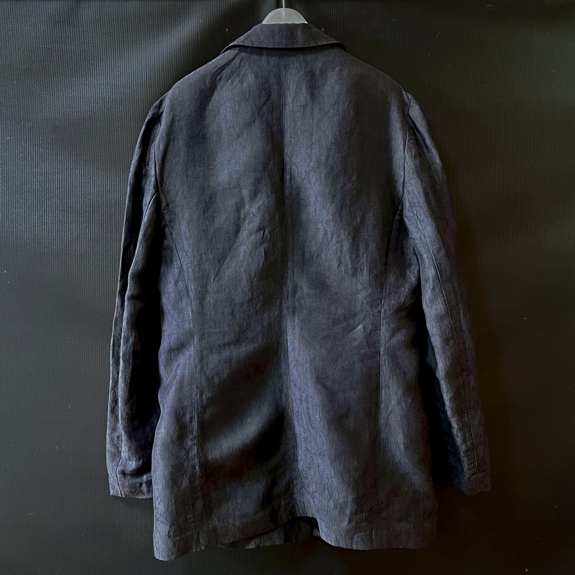 90s Giorgio Armani 실크 자카드 여름 블레이저 상품이미지4