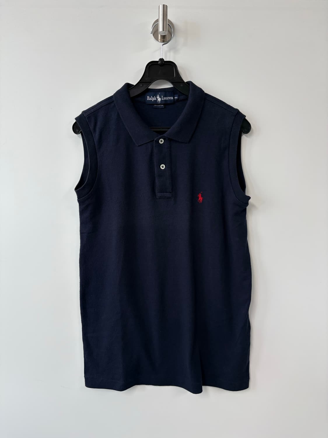 폴로 랄프로렌 네이비 PK 베스트 슬리브리스 상품이미지2
