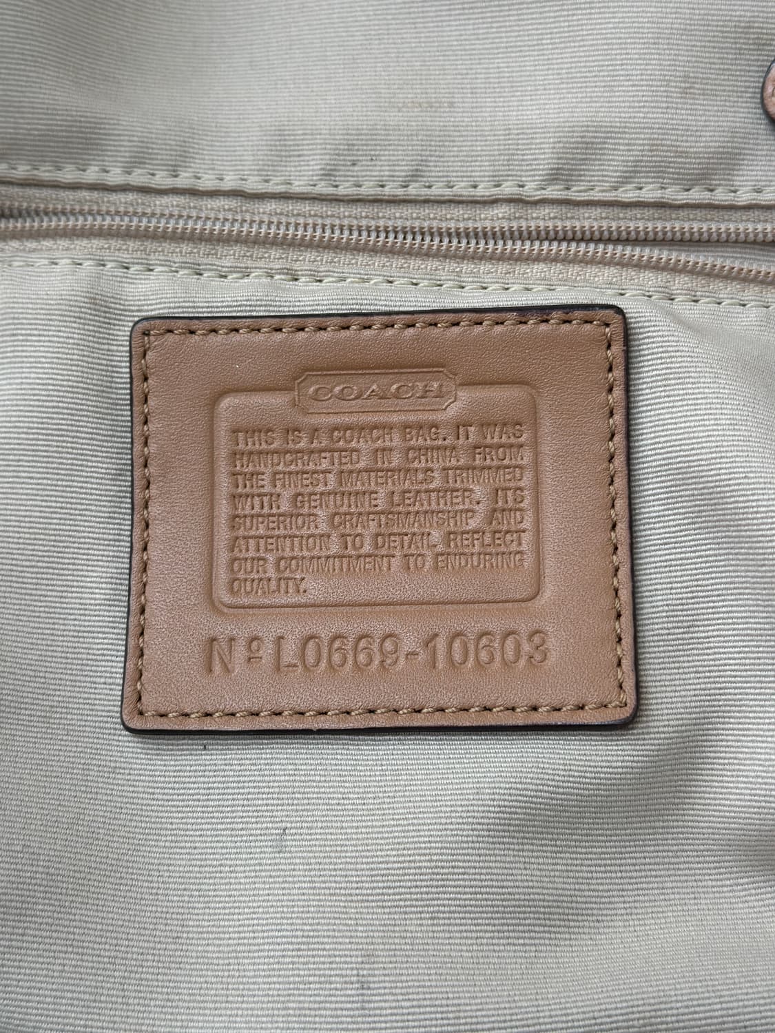 코치 자카드 버클 호보백 상품이미지8