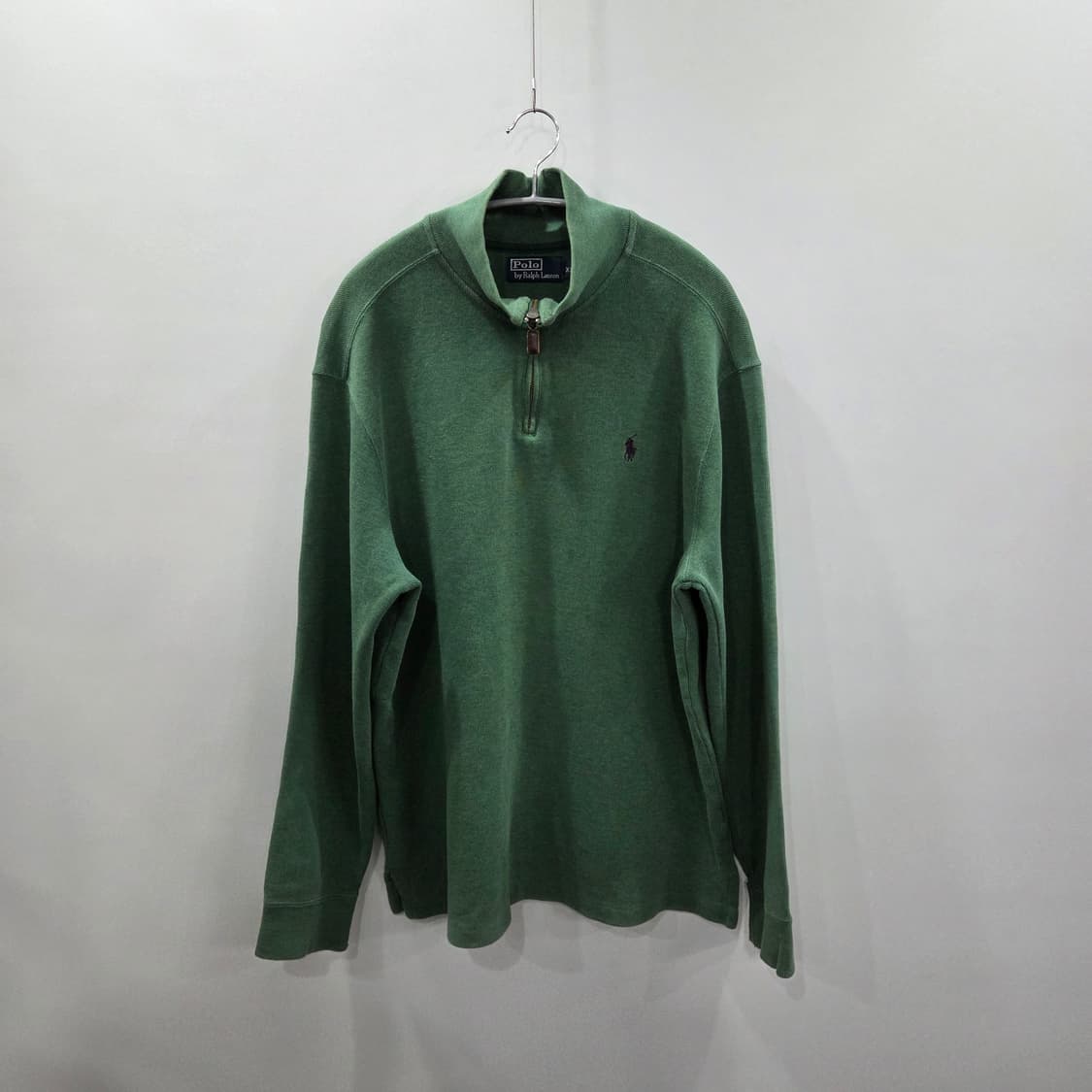 폴로랄프로렌 풀오버 하프집업 그린 XL 상품이미지1