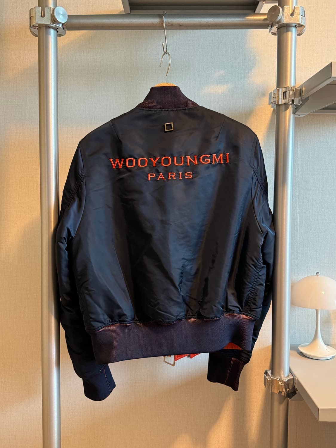 [46, 무하자] 우영미 백로고 ma-1 봄버 자켓 상품이미지1