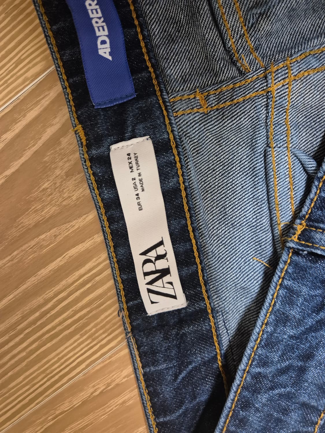 아더에러 자라 블루 레그진  상품이미지2