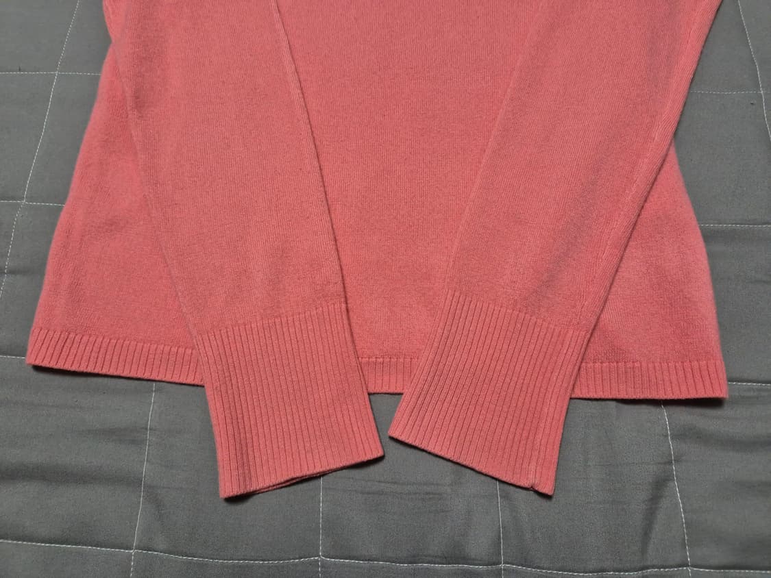 코랄핑크 빈티지 니트 티셔츠 상품이미지5