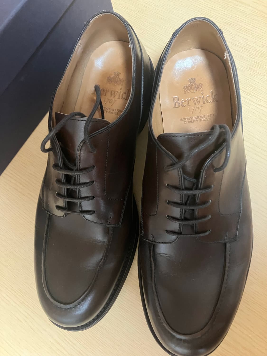 버윅 더비 슈즈 5538 다크브라운 8.5(275mm) 상품이미지2