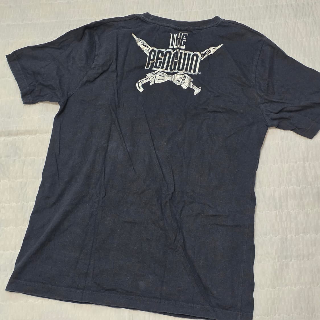 DC 90s빈티지) 정품 조커 프린팅 블랙 반팔 티셔츠 상품이미지3