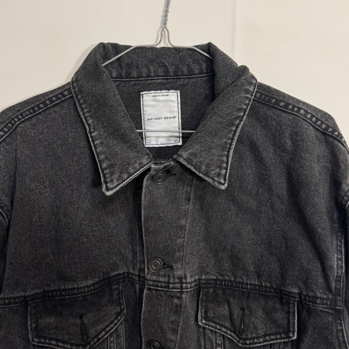 인스턴트데님 흑청 데님 자켓 상품이미지2