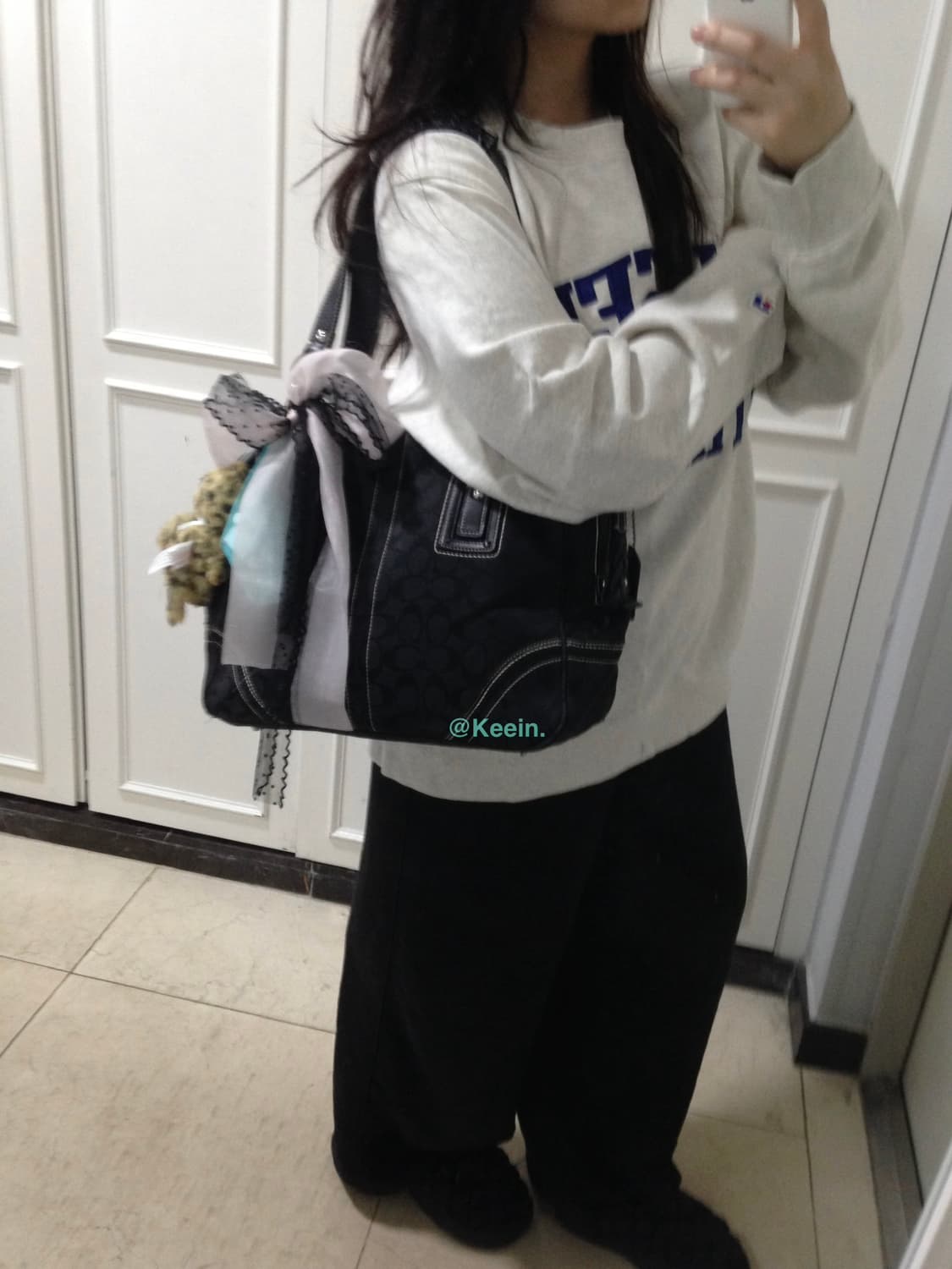 Coach pattern shoulder bag 상품이미지4