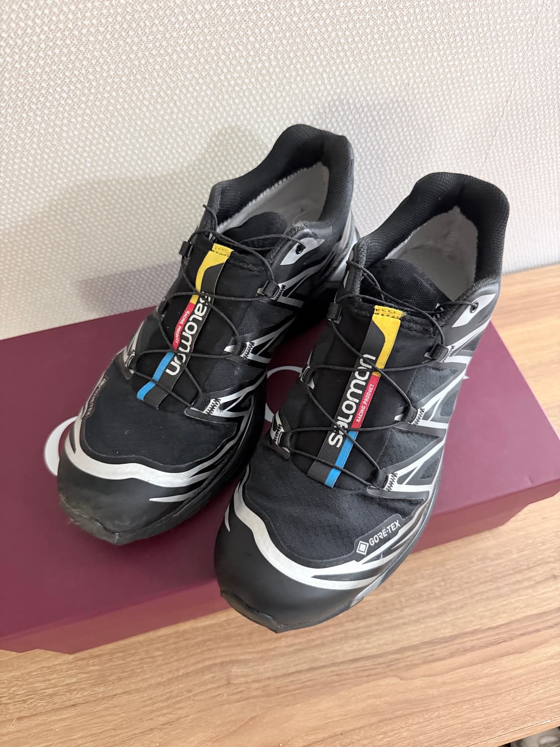 Us9) 살로몬 xt-6 고어텍스 블랙 상품이미지2