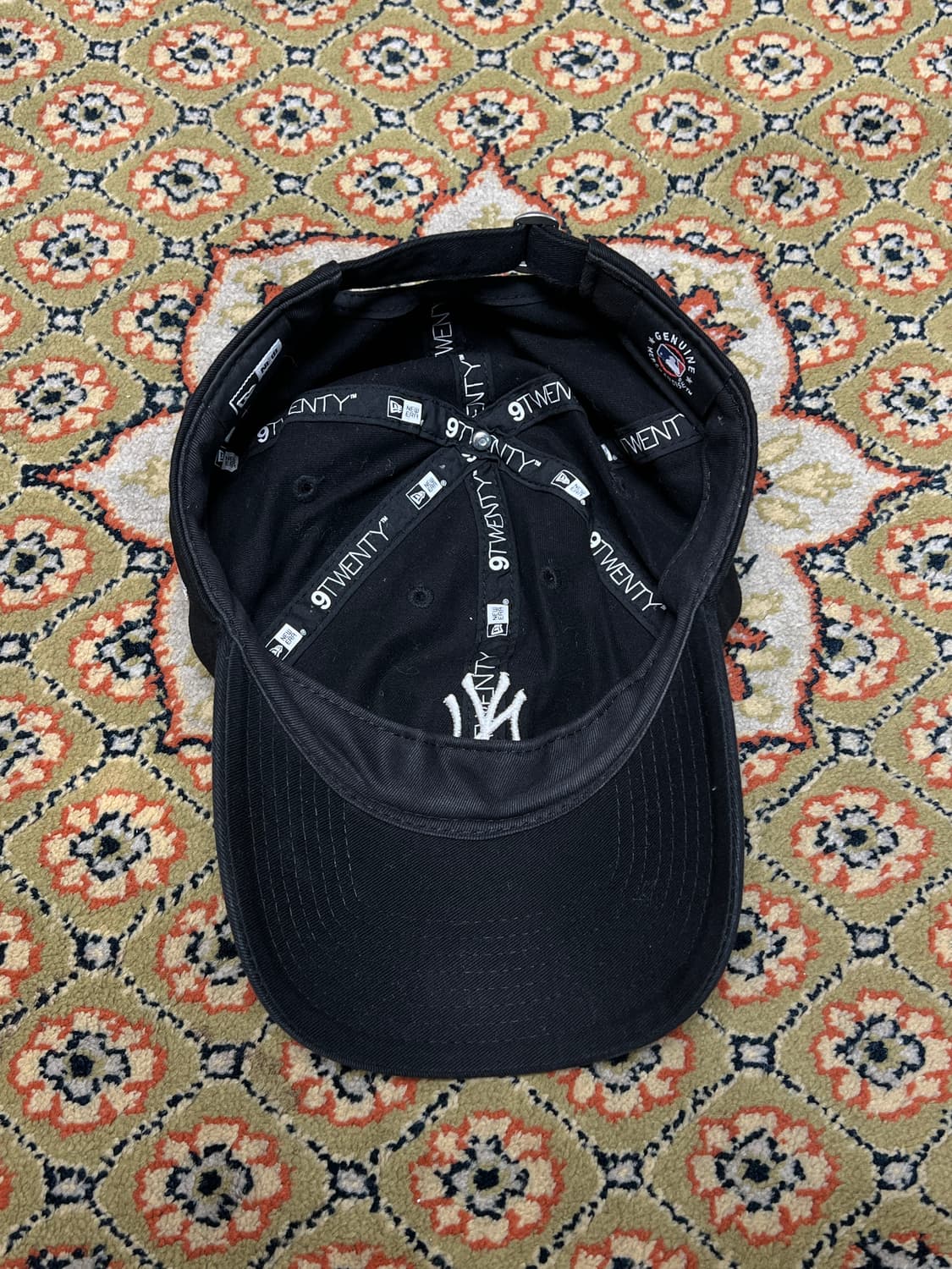 [OS] 뉴에라 9TWENTY 뉴욕 양키스 볼캡 블랙 상품이미지3