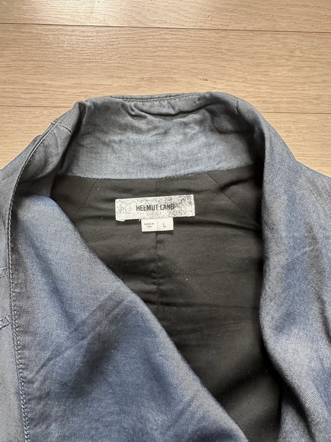 헬무트랭 비대칭 텐셀 자켓 womens L 상품이미지4