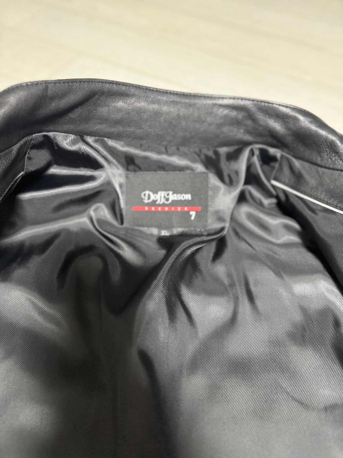 도프제이슨 프리미엄 램스킨 스탠드 카라 자켓 상품이미지3