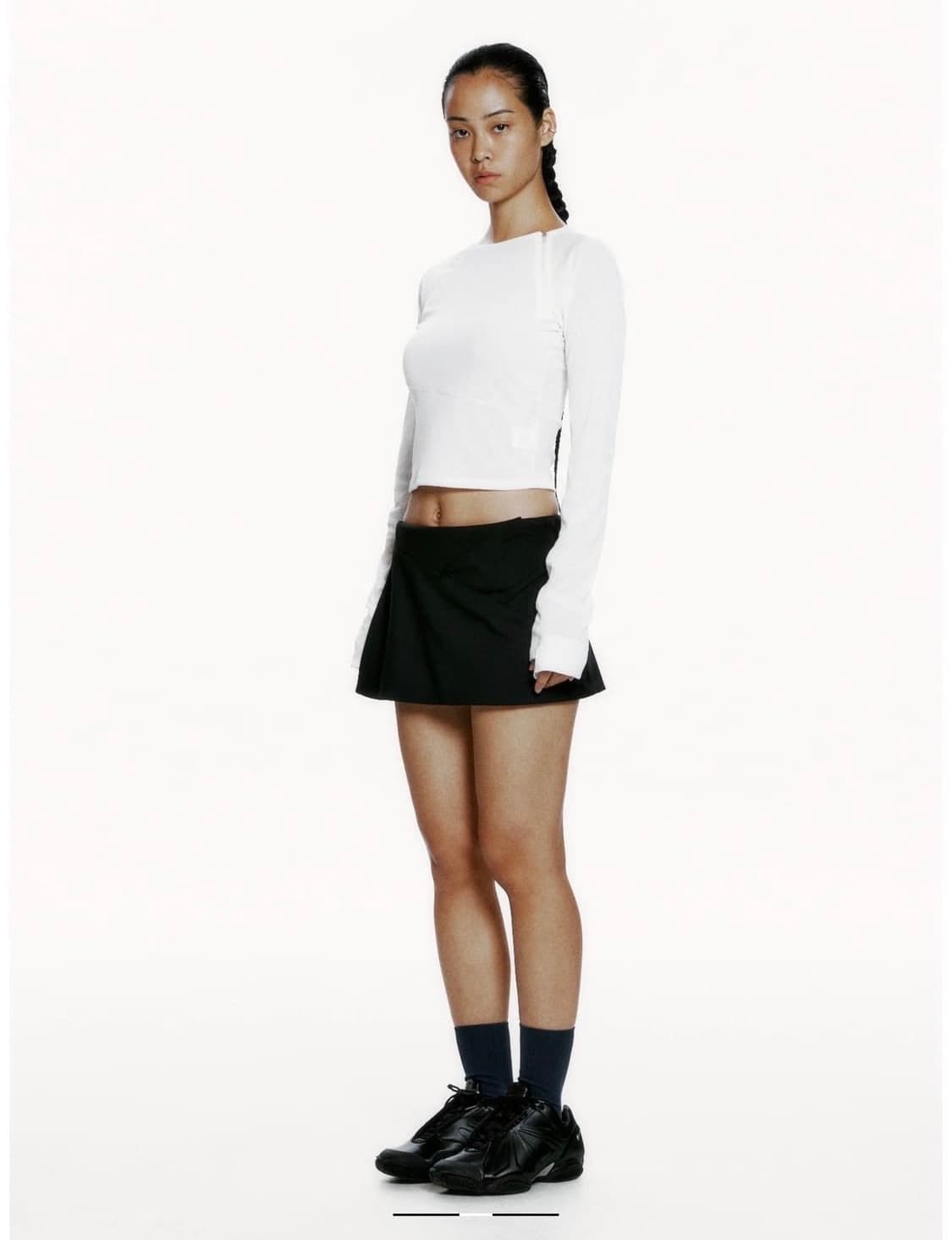 혜인서 Helix Long Sleeve 헬릭스 롱슬리브 화이트 상품이미지1