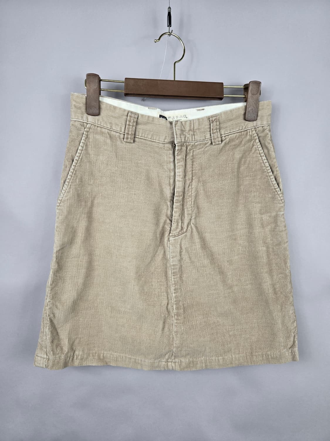 [무료배송]GAP 갭 28 여성 골덴 코듀로이 미니 스커트 치마 상품이미지1