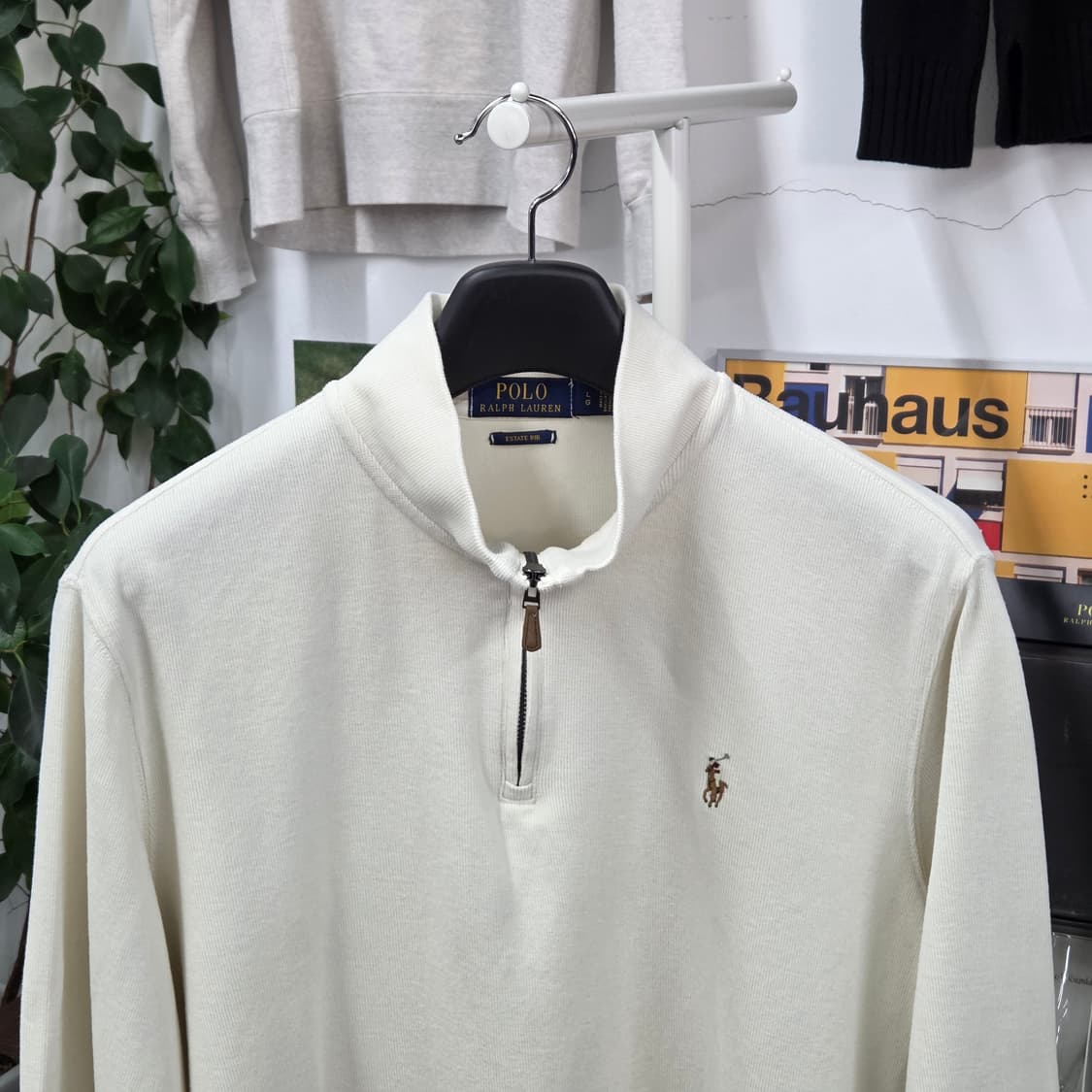 폴로랄프로렌 코튼 풀오버 하프집업 L 상품이미지2