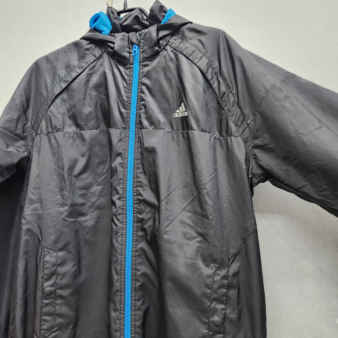올드스쿨 아디다스 풀집업 바람막이 점퍼 L 상품이미지2