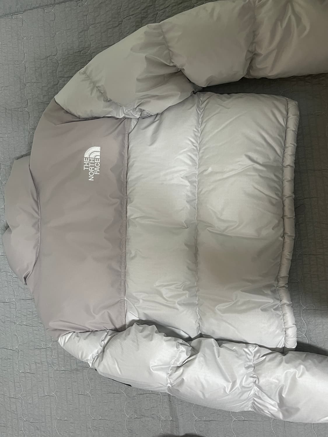 노스페이스 화이트라벨 눕시 아이스그레이 s 상품이미지2