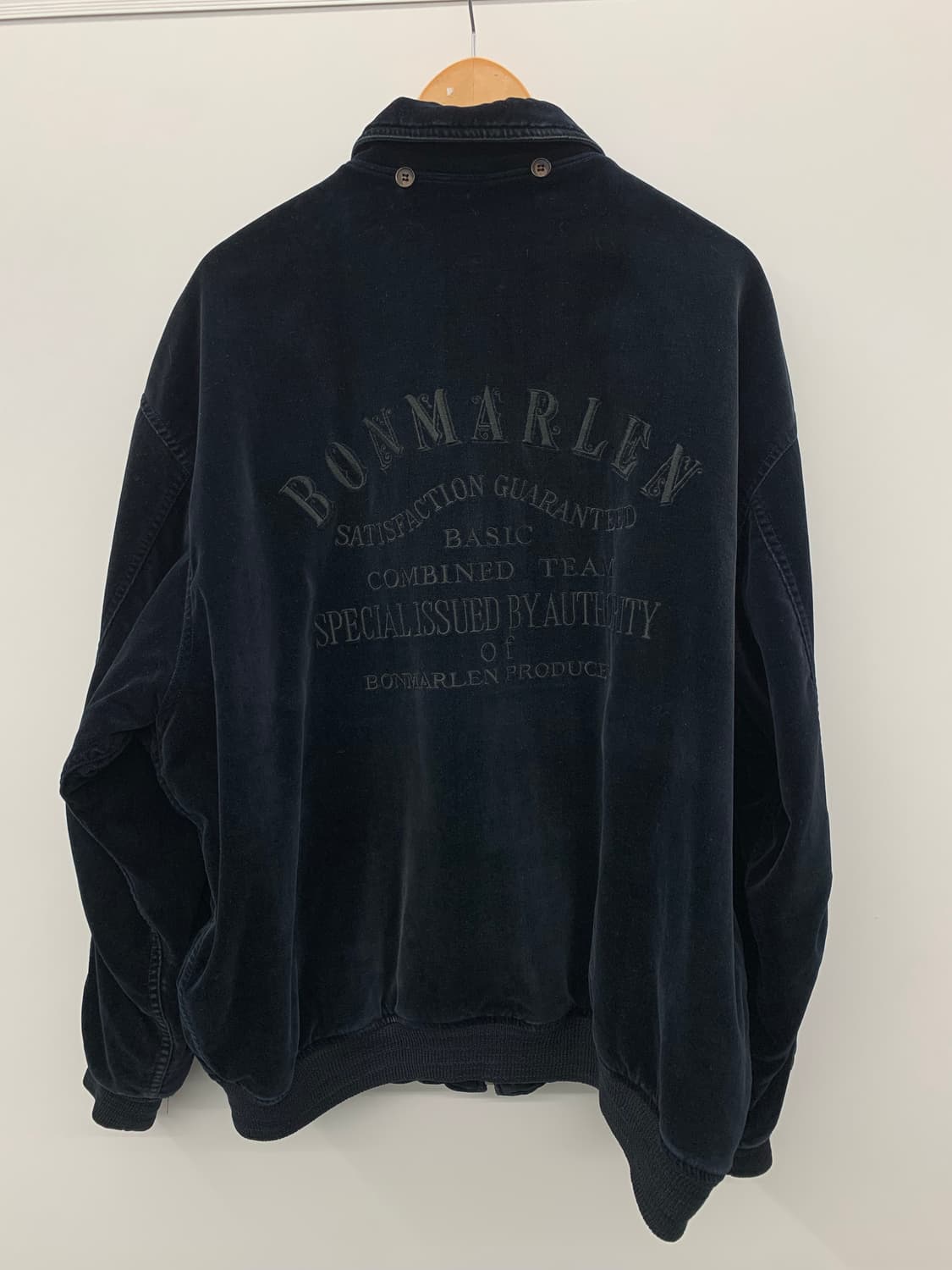 Bonmarlen 스웨이드 봄버 상품이미지7