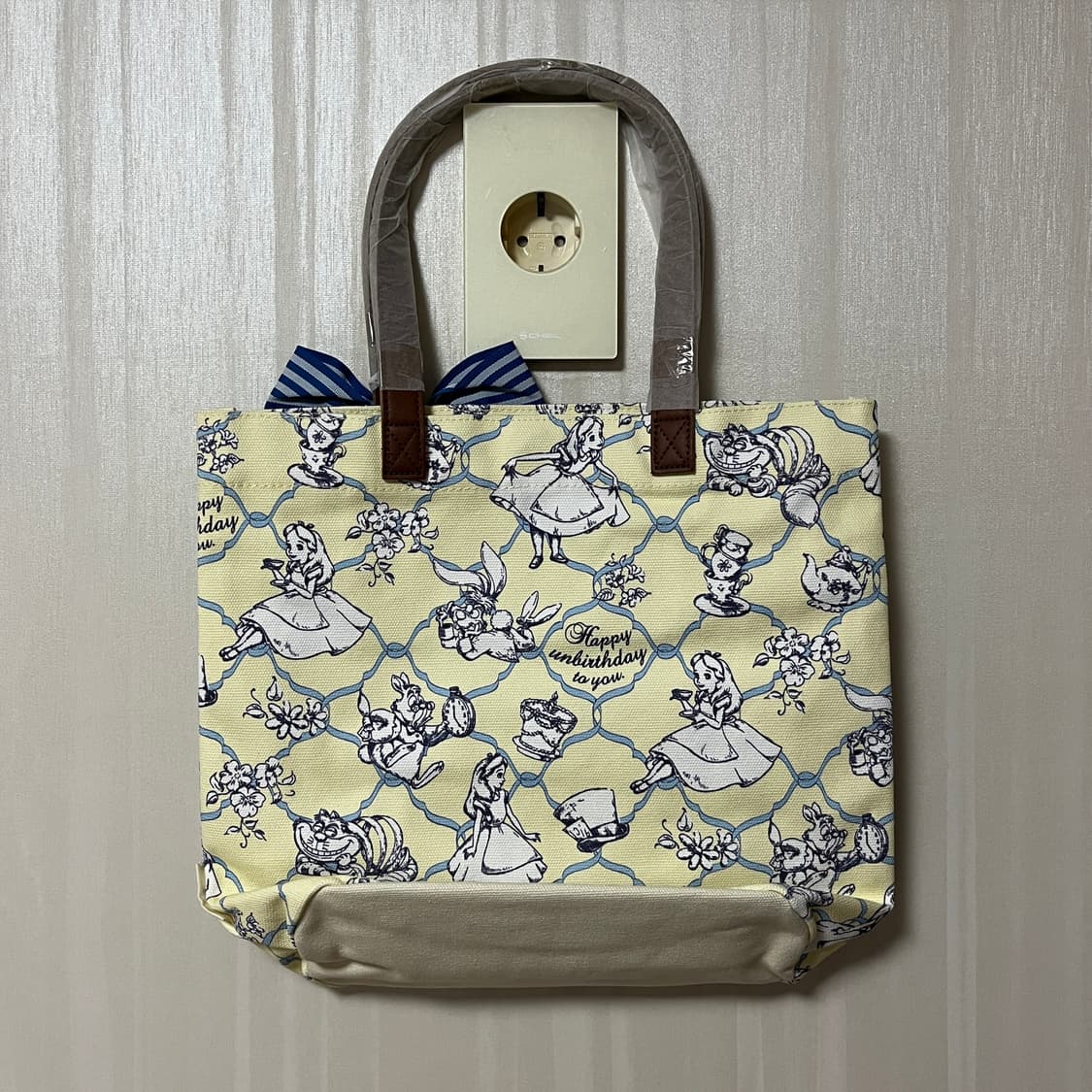 도쿄디즈니 디즈니 x 애프터눈티 콜라보 한정 이상한나라의 앨리스 손가방 상품이미지2