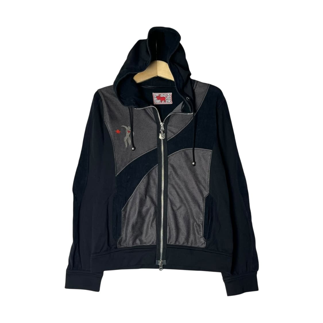 [Alberobello] 알베로벨로 코듀로이 배색 후드집업 상품이미지1