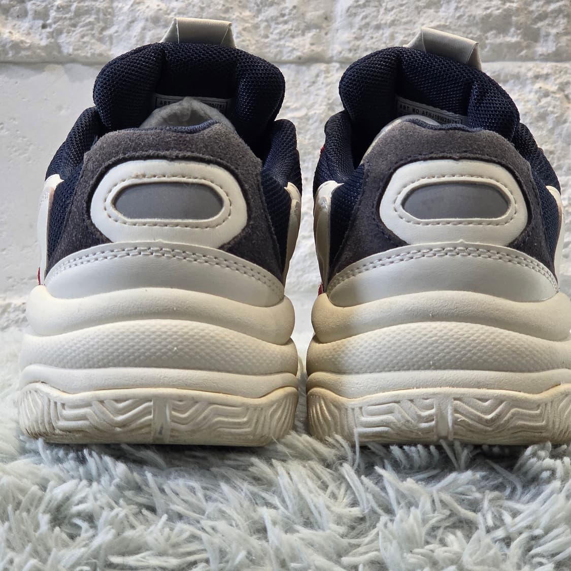 8q-16:슈펜 AFHJ19W20어글리 스니커즈 네이비레드(230) 상품이미지3