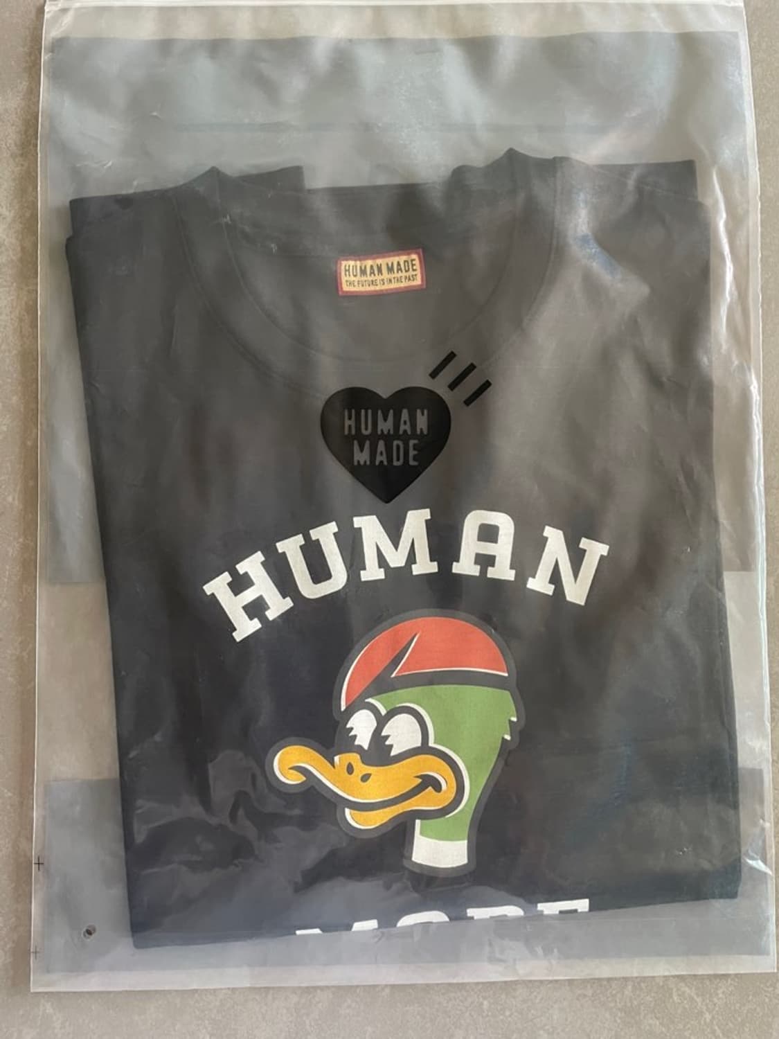 휴먼메이드 그래픽 덕 티셔츠 블랙 L 상품이미지3